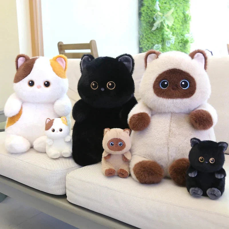 Churu, Boba & Mocca The Snuggly Cat Plush Squad