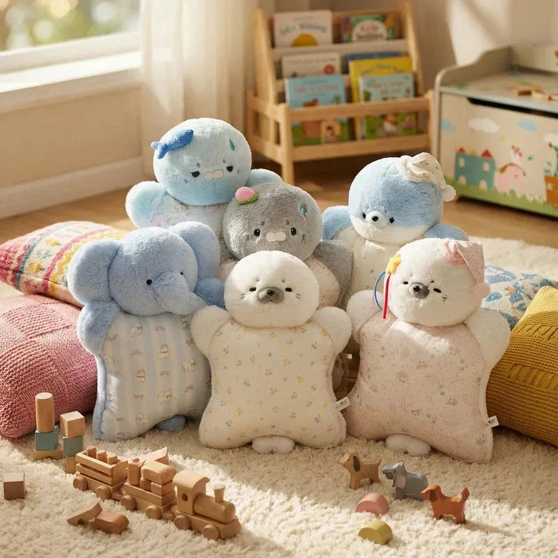 Cozy Pet Animal Cuddle Cushions