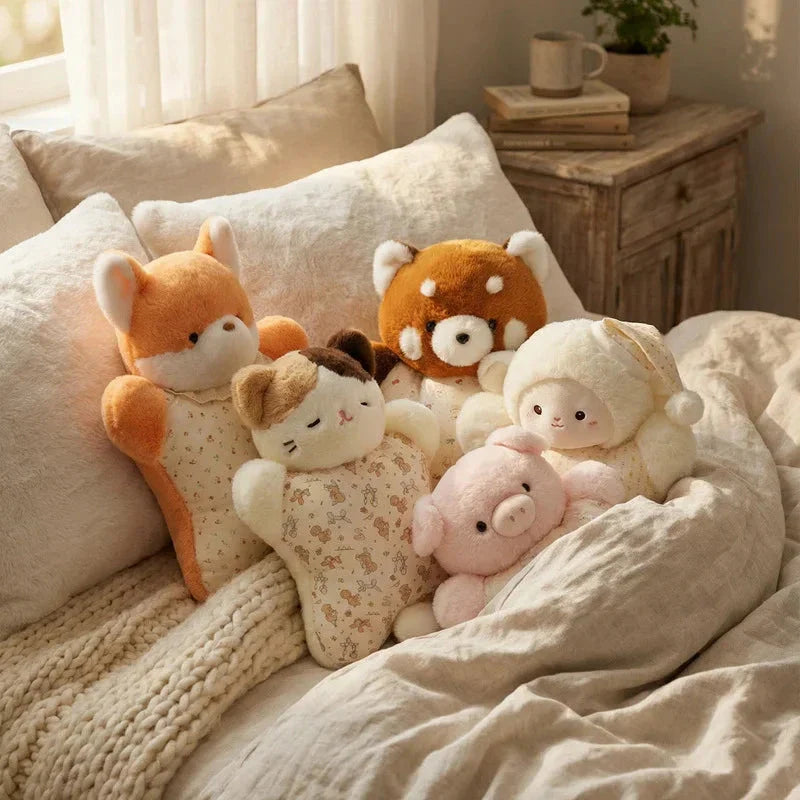 Cozy Pet Animal Cuddle Cushions