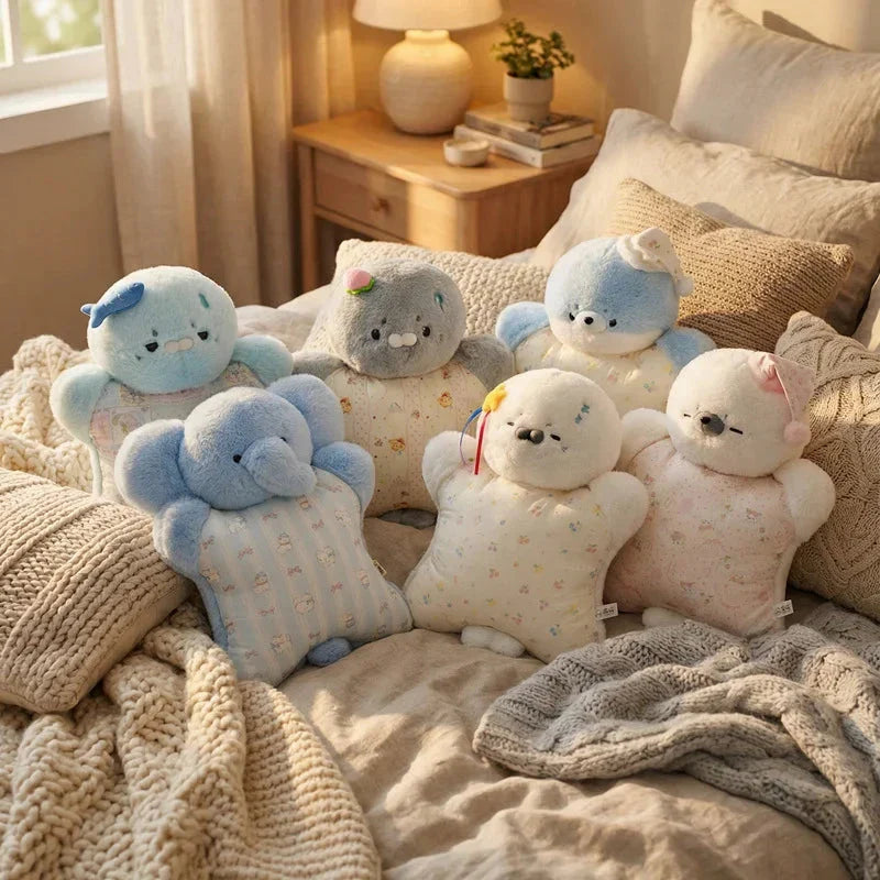 Cozy Pet Animal Cuddle Cushions