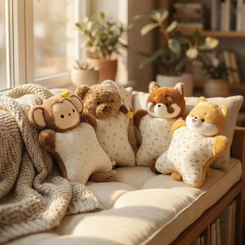 Cozy Pet Animal Cuddle Cushions