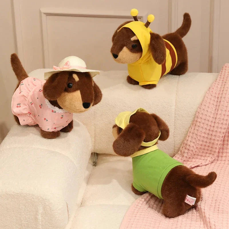 Dress-Up Dachshund Sausage Dog Plushies