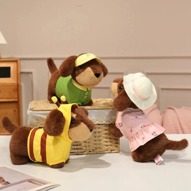 Dress-Up Dachshund Sausage Dog Plushies