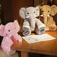 Eco Fluffy Elephant Family