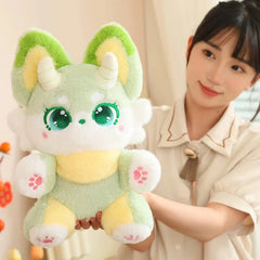 Fluffy Dreamy Horned Fox Plushies