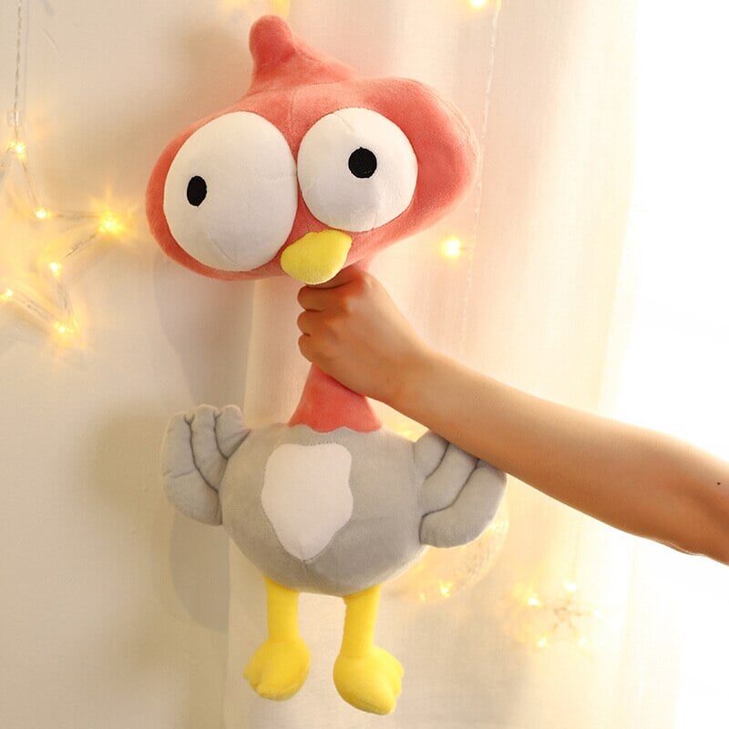 Funny Shocked Giant Ostrich Plushies