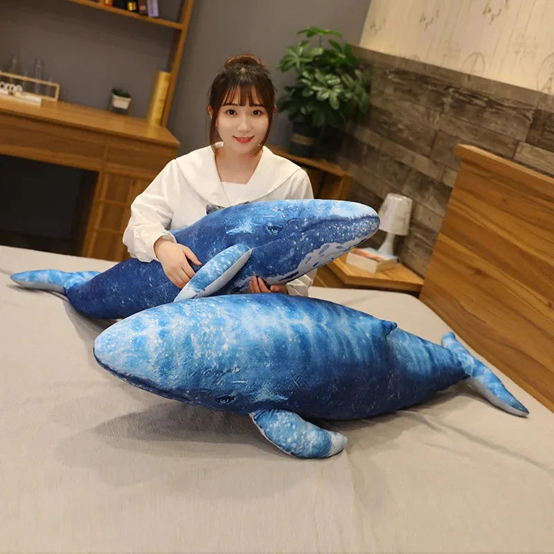 Giant Blue Whale Plushie