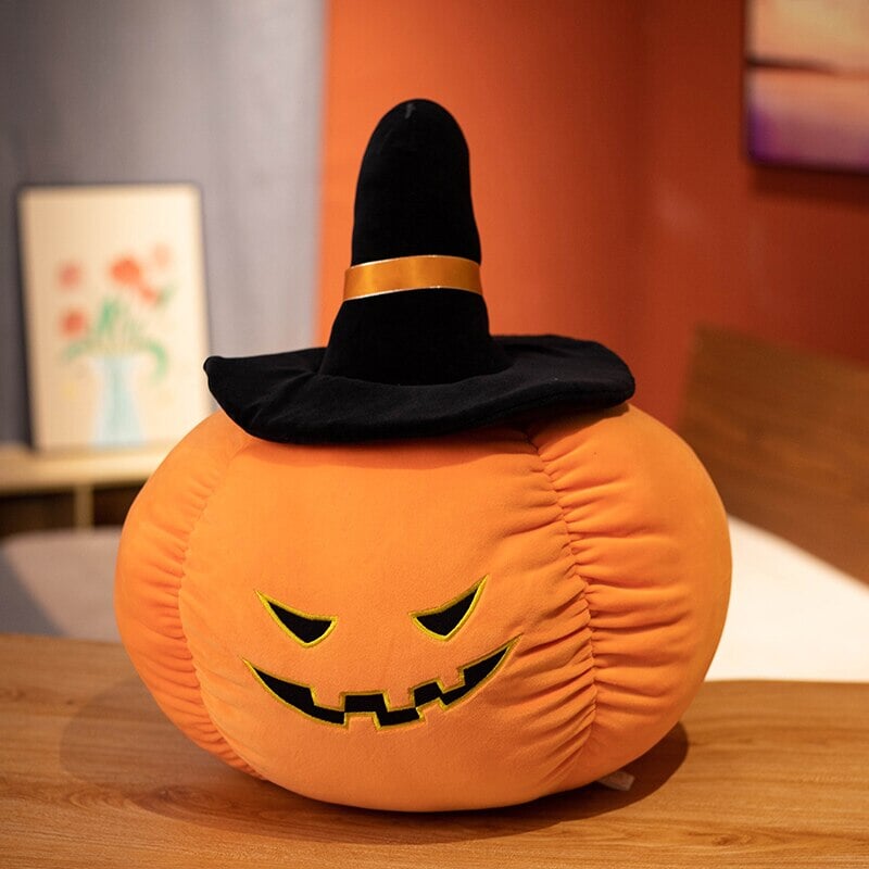 Halloween Pumpkin Black Hat Plushie Collection