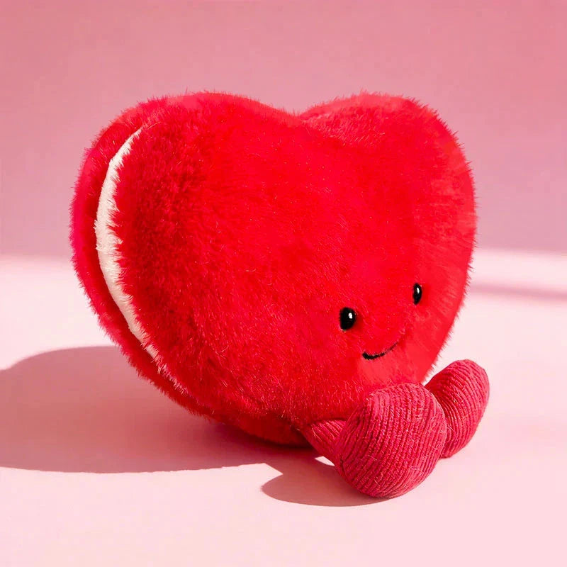 Heart Hugs Macaron Valentines Plush