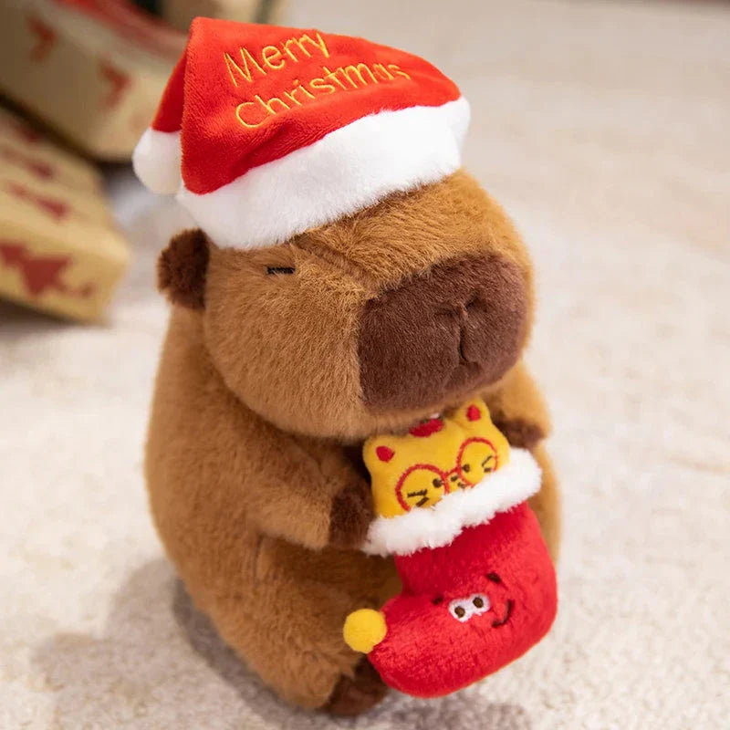 Kawaii Capybara Christmas Plushies