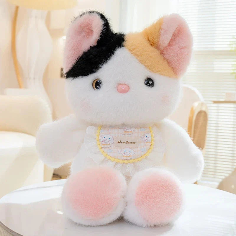 Kawaii Fluffy Sitting Animal Plushie Squad