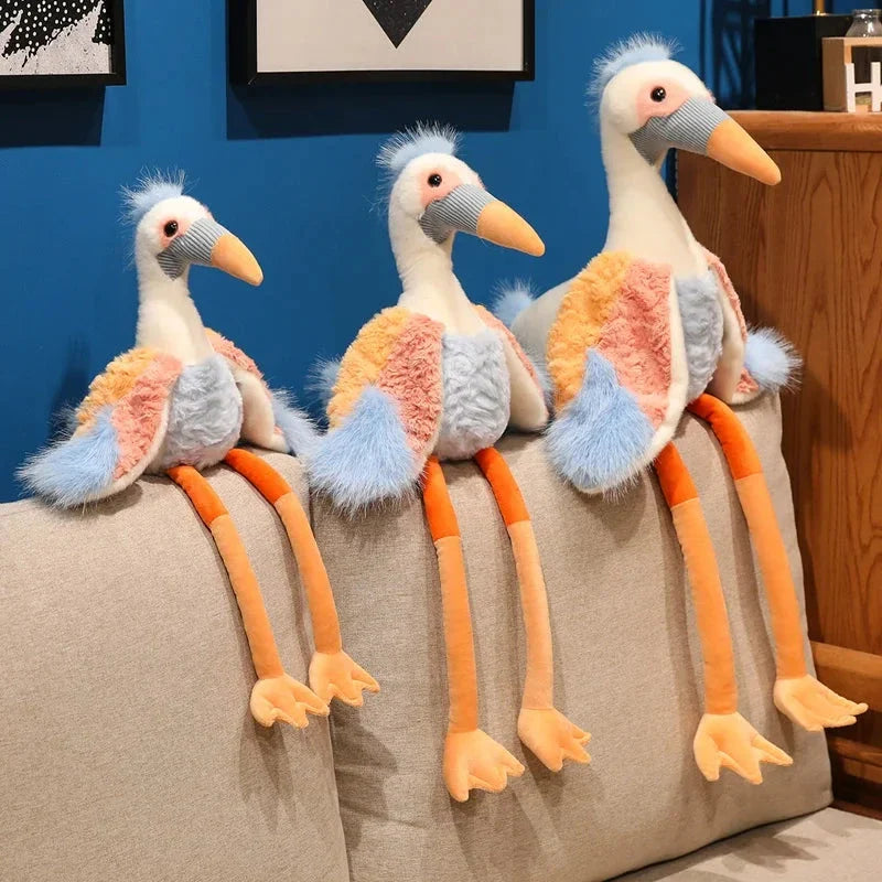 Lila the Long-legged Crane Plush