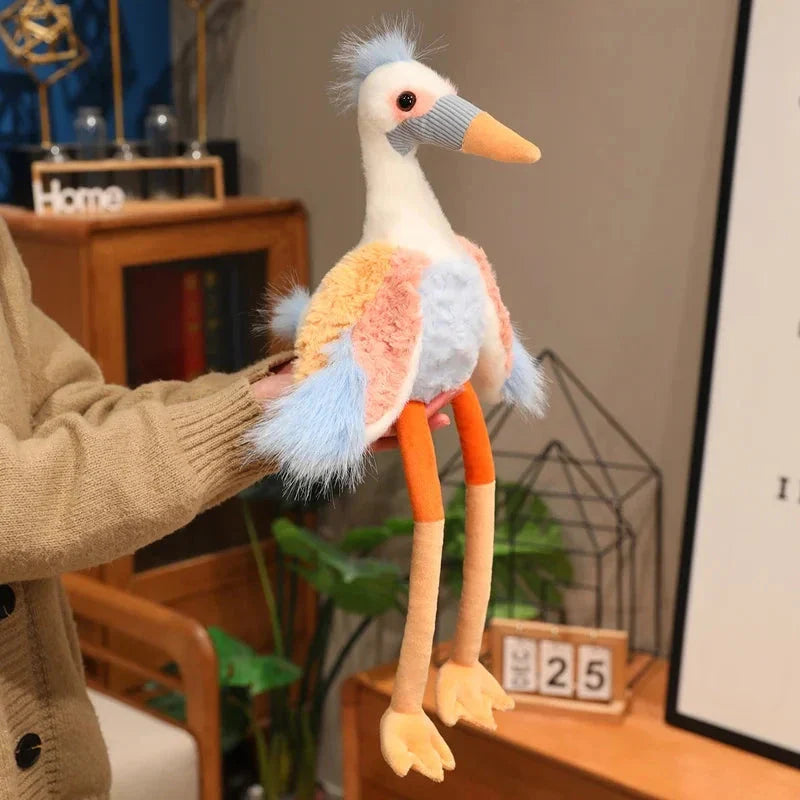 Lila the Long-legged Crane Plush