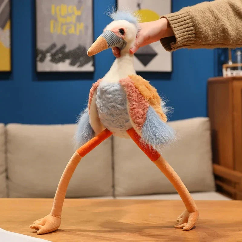 Lila the Long-legged Crane Plush