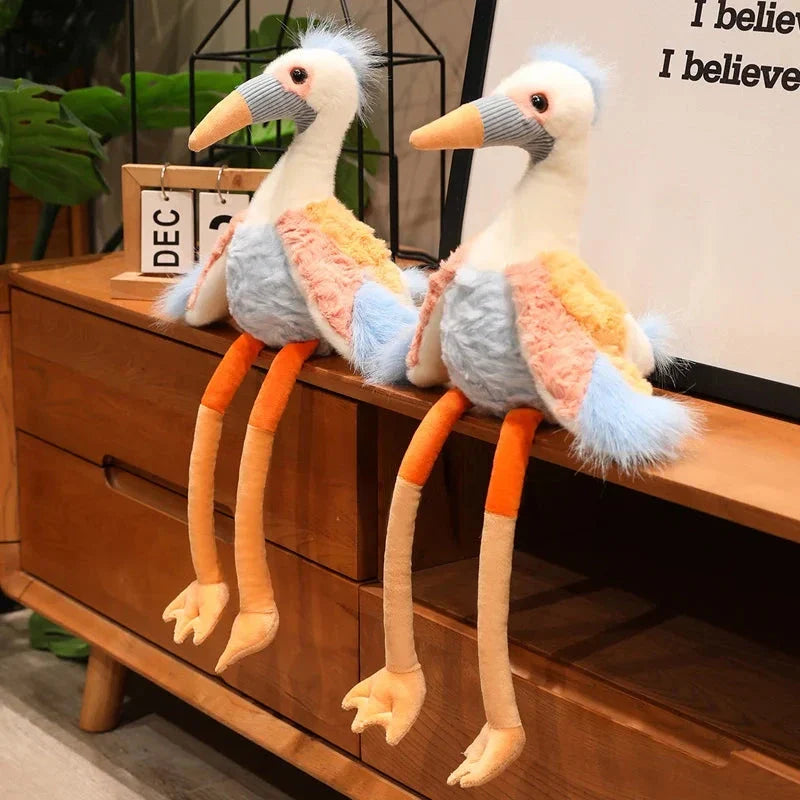 Lila the Long-legged Crane Plush