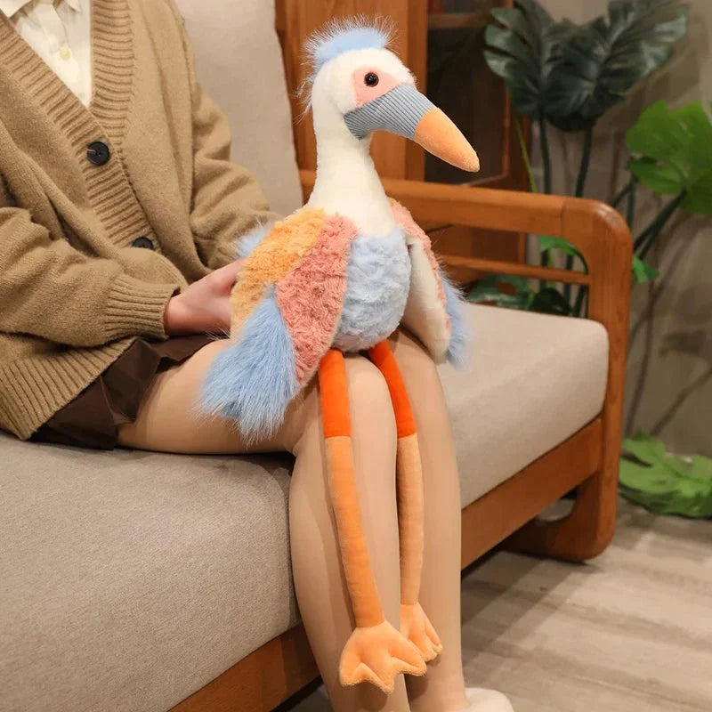 Lila the Long-legged Crane Plush