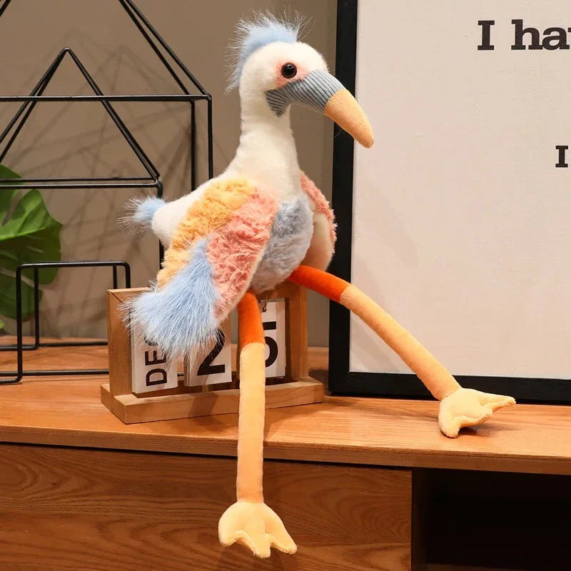 Lila the Long-legged Crane Plush