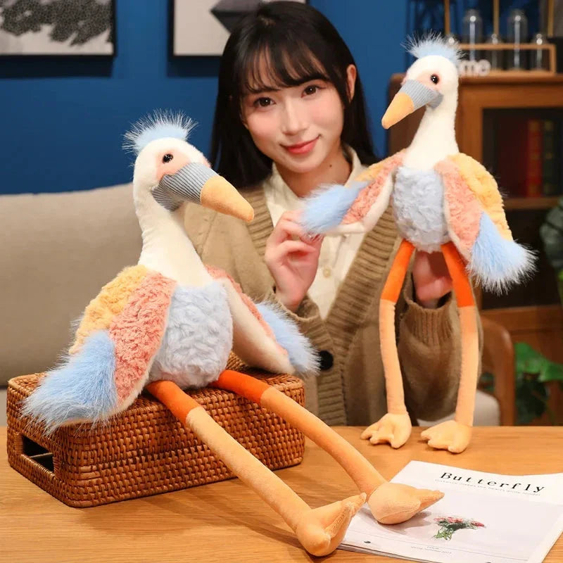 Lila the Long-legged Crane Plush