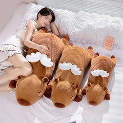 Long Kawaii Angel Capybara Plushies