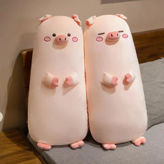 Long Snuggly Pig Plushies