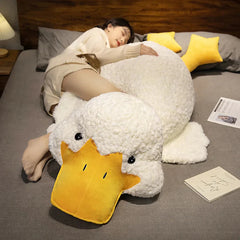 Molly the Giant Fluffy White Duck Plushie