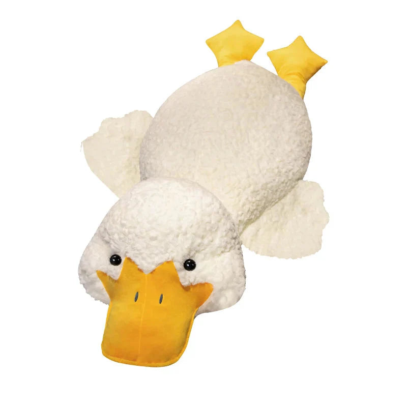 Molly the Giant Fluffy White Duck Plushie