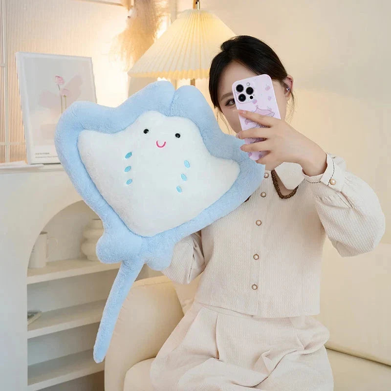 Pastel Manta Sting Ray Plush