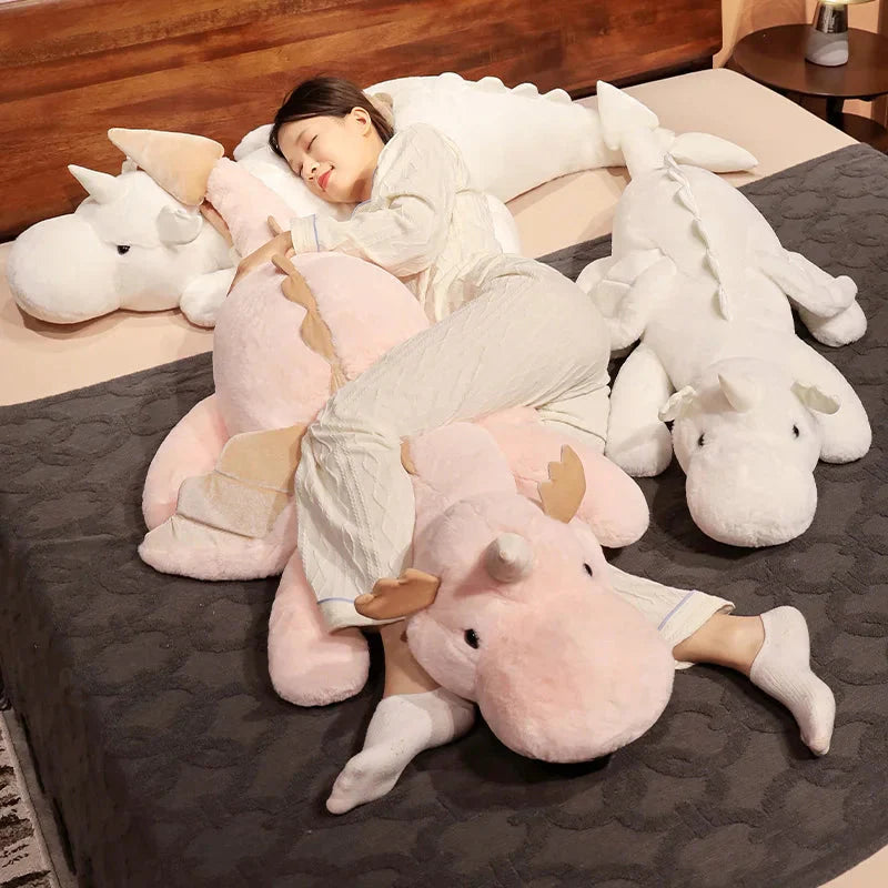 Ryoko and Nuri the Horned Dragon Plushies