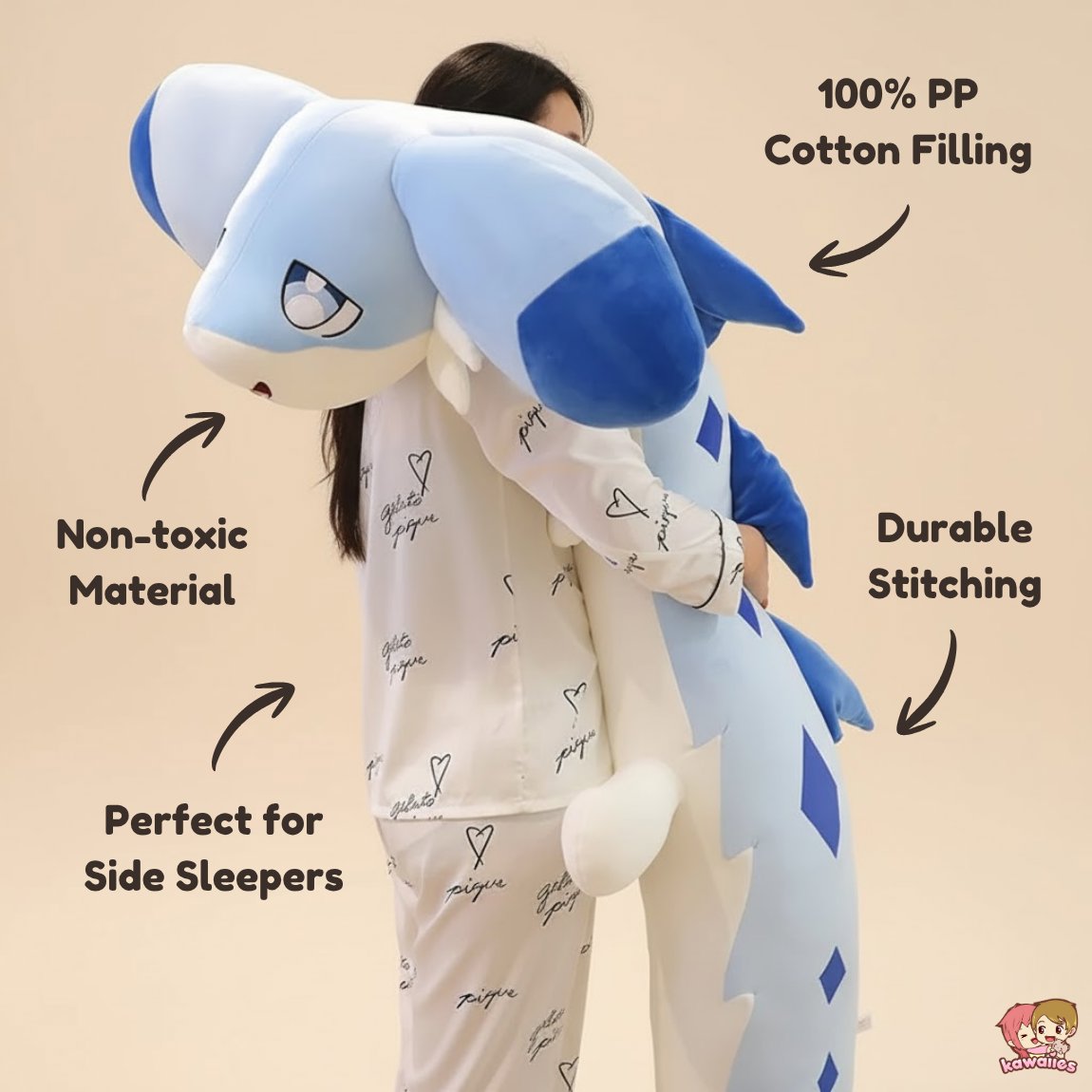 Melody and Sofi the Long Hybrid Dragon Plushies