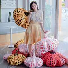 Yayoi Kusama Halloween Pumpkin Plushies