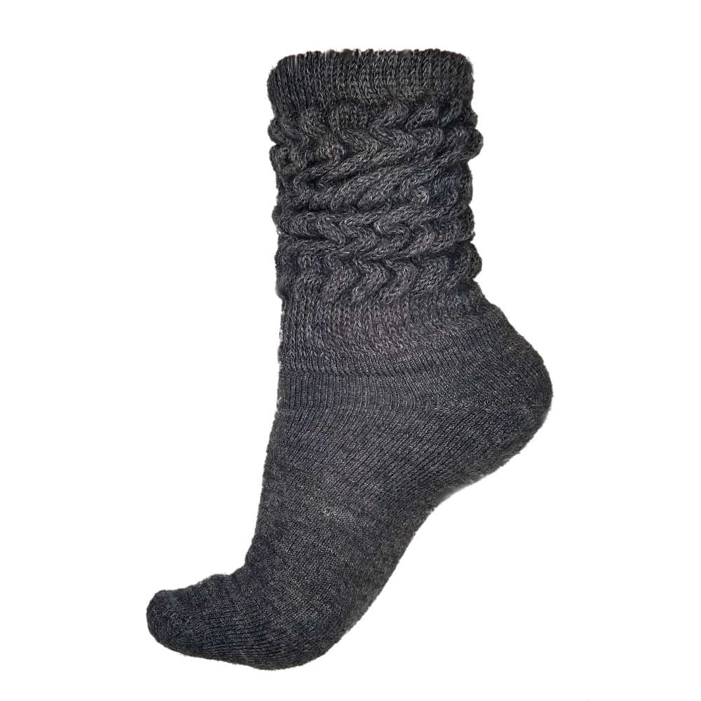 Luxe Alpaca Slouch Socks