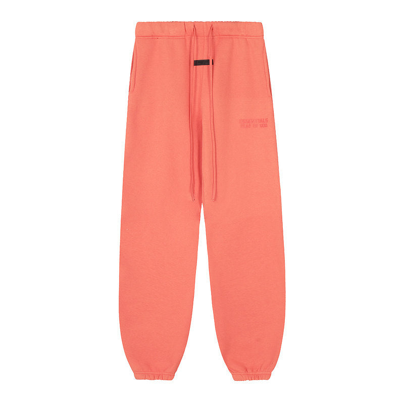 Essentials Printed Loose-Fitting Sporty Casual Cuffed Pants