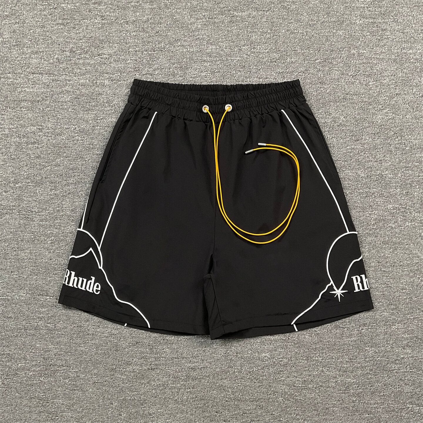 RHUDE American Retro Loose Fit Unisex Sweat Shorts
