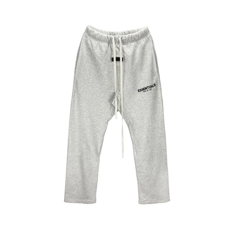 FOG ESSENTIALS Casual Drawstring Straight Leg Pants