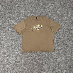 Derschutze Heavy Embroidery Loose Cotton Tee
