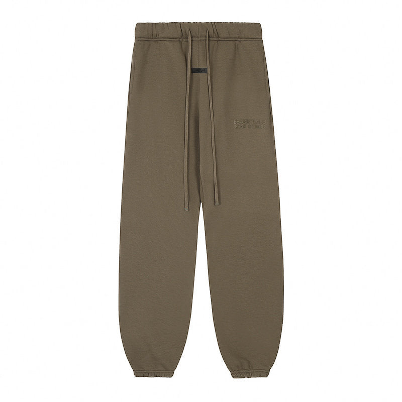 Essentials Printed Loose-Fitting Sporty Casual Cuffed Pants