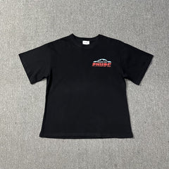 RHUDE American Retro Loose Fit Unisex Summer T-Shirt