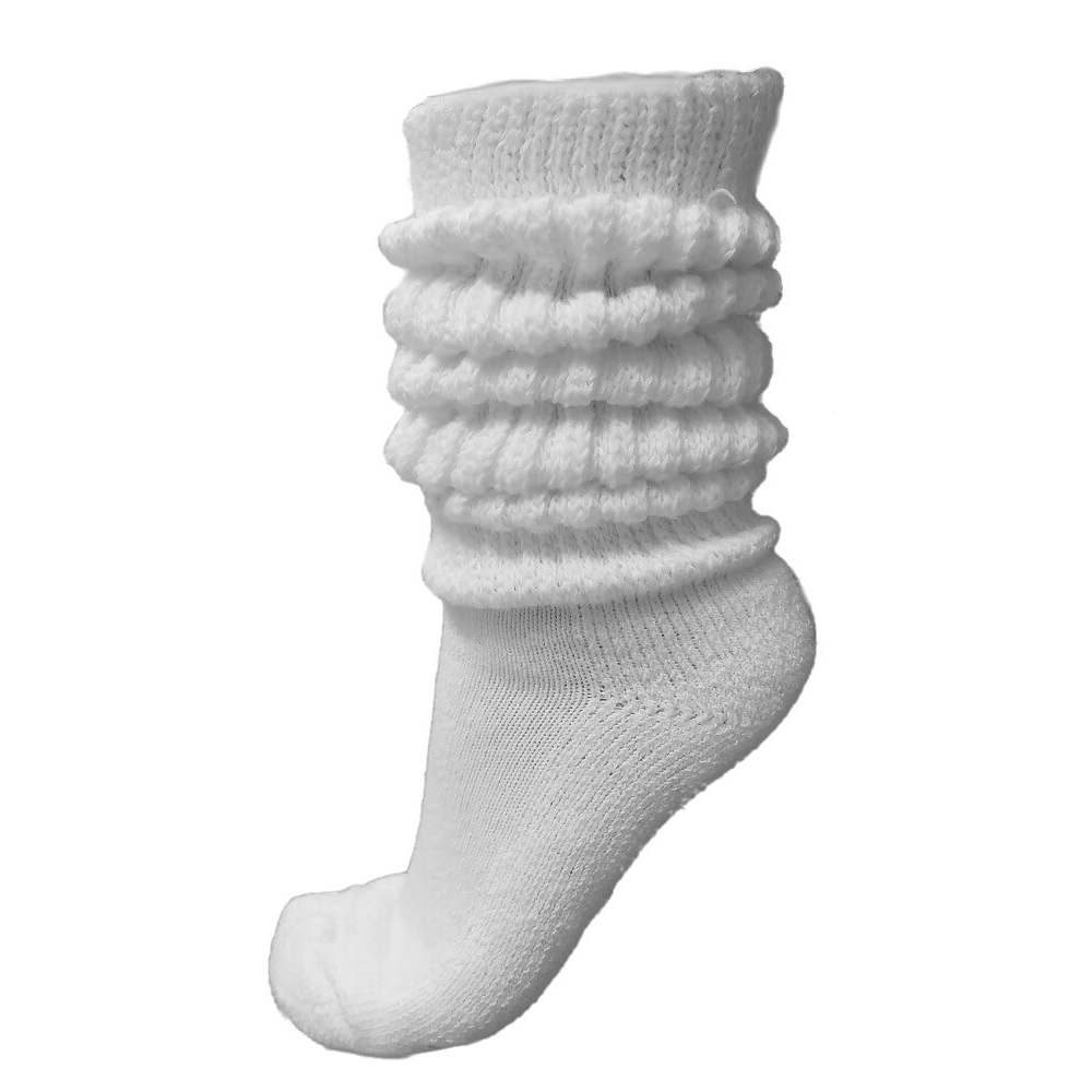 Thick Slouch Socks - USA-Made, Comfy & Scrunchy